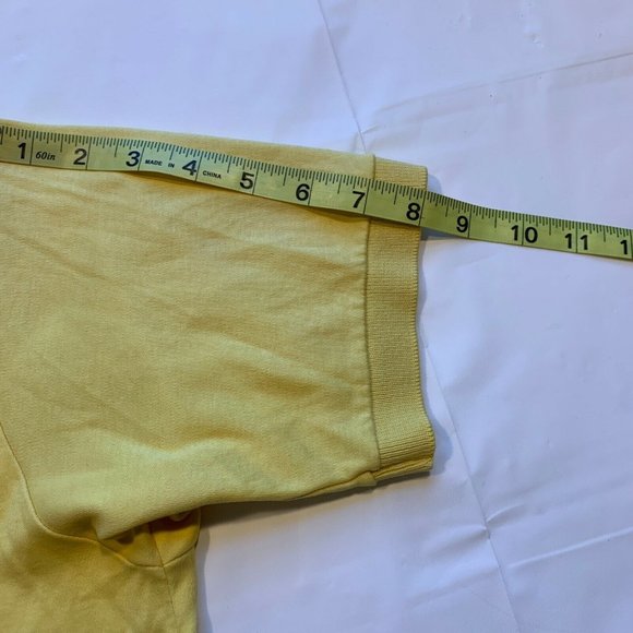 Polo Ralph Lauren Polo Shirt Mens XL Classic USA Short Sleeve Pony Cotton Yellow - Picture 10 of 10